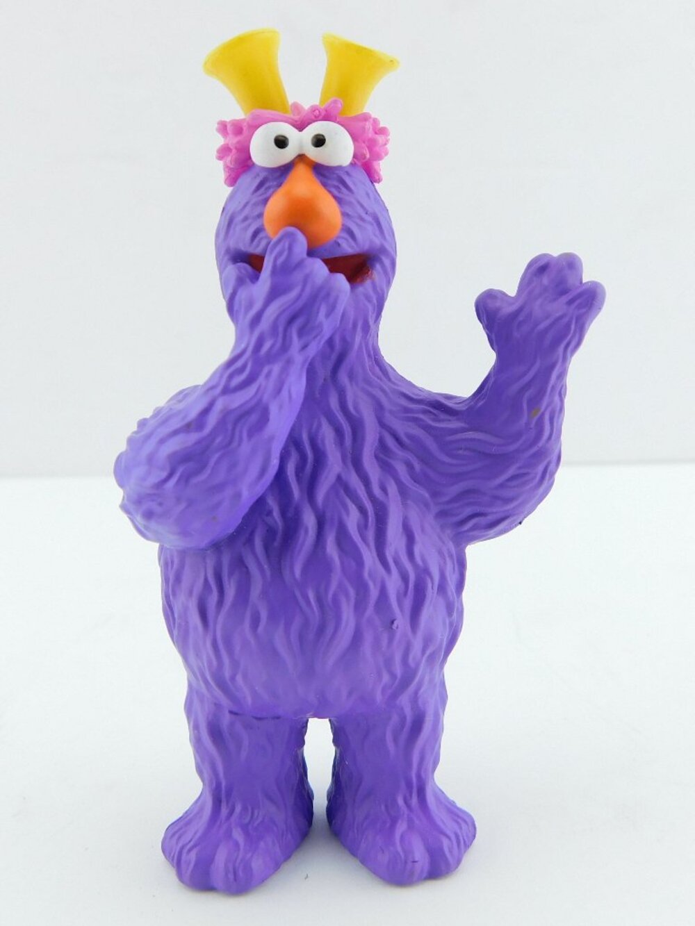 Sesame Street Place Honker PVC Figure Purple 3” Fill-A-Bus Collectable
